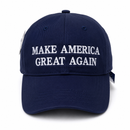 Make America Great Again Navy Blue Embroidered Hat