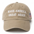 Make America Great Again Khaki Unstructured Hat
