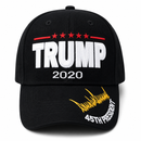 Trump 2020 45th President Gold Signature Hat