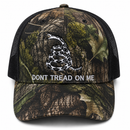 Don't Tread On Me Gadsden Blackout Camo Embroidered Hat