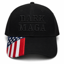 DARK MAGA Blackout USA Bill Embroidered Cap