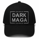 DARK MAGA Black Embroidered Cap