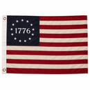 Betsy Ross 1776 Vintage Boat Flag 12x18 Inch Rough Tex 100D With Grommets