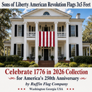 Sons of Liberty American Revolution Flag | 3x5 Feet | Heavy Duty 2-Ply Canvas | All-Sewn Rebellious Stripes | Brass Grommets | 250th Anniversary