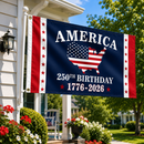 America 250th Birthday Flag | Double Sided 3x5 Ft | 1776–2026 | Waterproof & UV Protected