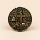 250 Years of Freedom Lapel Pin | We the People 1776–2026 | Antique Bronze Commemorative