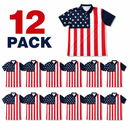 USA American Flag Polo Shirt – 250th Anniversary Edition