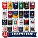 Assorted Designs Patriotic Can Holder Drink Koozies