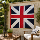 British King's Colors Historical Reproduction Flag | 6x6 Ft | 100% Natural Cotton | All Sewn | Made to Order