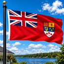 Canadian Flag 1957–1965 Historical Reproduction | 3x5 Ft | 100% Cotton | Brass Grommets | Made to Order