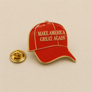 Trump Red MAGA Hat Lapel Pins