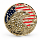 American 250th Golden Eagle Flag Stars Stripes Freedom 1776 2026 Lapel Pins