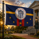 Milledgeville Georgia Official 1830 Old Capital Flag 3x5 ft | Made to Order