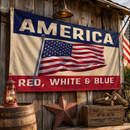 America Red, White & Blue Patriotic Pride Flag 3'x5'