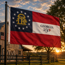 Georgia 250th Anniversary Commemorative Flag 3x5 ft | Limited Edition America 250 | 1776–2026