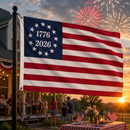 American Betsy Ross 1776 2026 250th Anniversary USA Flag 3'x5'100D