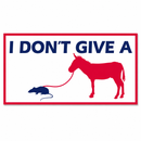 I Don't Give a Rat's Ass Bumper Sticker | Made in USA
