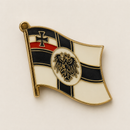 Germany Imperial Flag Lapel Pins German Empire War Ensign (Reichskriegsflagge)
