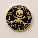2nd Amendment 1789 Lapel Pin | Liberty or Death Edition