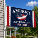 Spirit of 1776 – America 250th Anniversary Outdoor Flag | 3x5 ft | 100D Double Sided