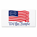 Betsy Ross 1776 We the People American Flag Bumper Stickers Pack of 50 Wholesale