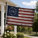 First Amendment 1776 Betsy Ross American Flags 3x5 100D Rough Tex Brass Grommets