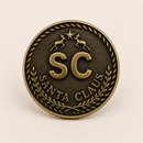 Santa Claus Hat Lapel Pins Christmas SC Traditional