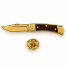 Pocket Knife Replica Enamel Lapel Pin