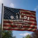9.11.01 Patriot Day – We Will Never Forget USA Flag | 3x5 ft | Rough Tex® 100D