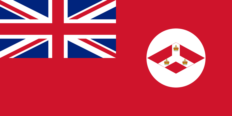Civil Ensign of the British Straits Settlements 1874-1942 British Empire Ensign 3'x6' Flag ROUGH TEX® Cotton