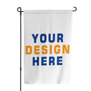 Garden Flags Custom Design 12"x18" Double Sided Allow 3 Weeks +/- Production Includes the Frame Pole