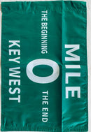 Key West Mile 0 12"x18" 100D ROUGH TEX® Florida Garden Flag
