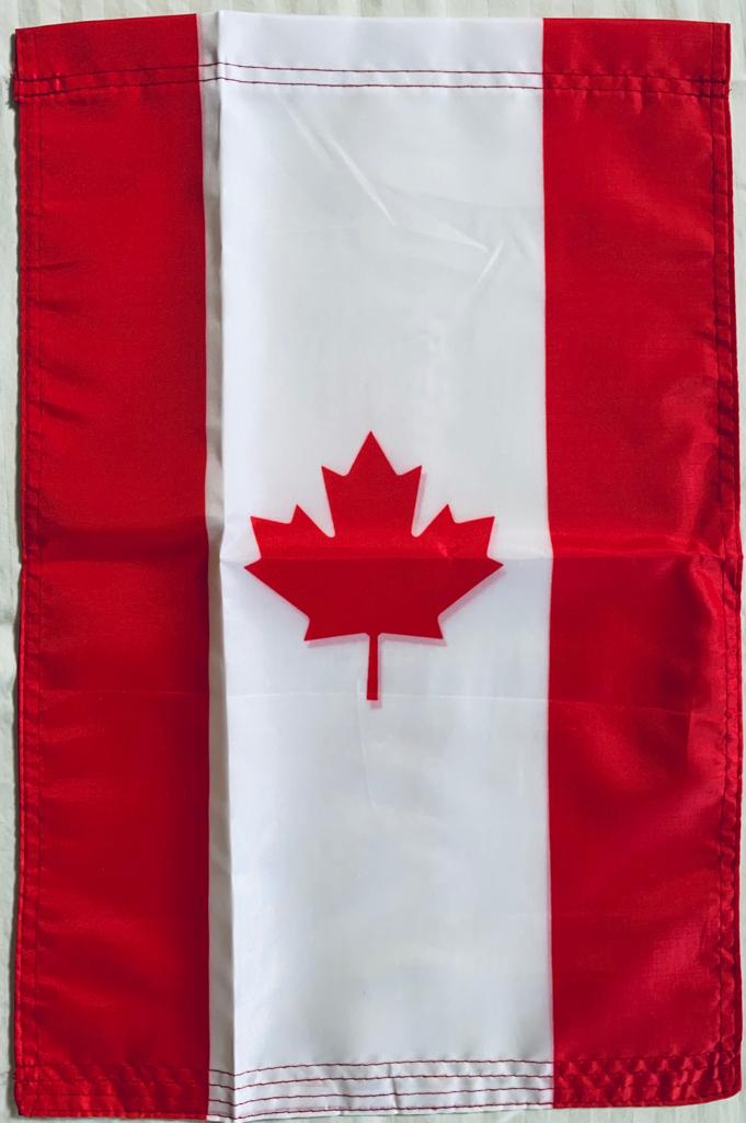Canada 12"x18" 100D ROUGH TEX® Double Sided Garden Flag