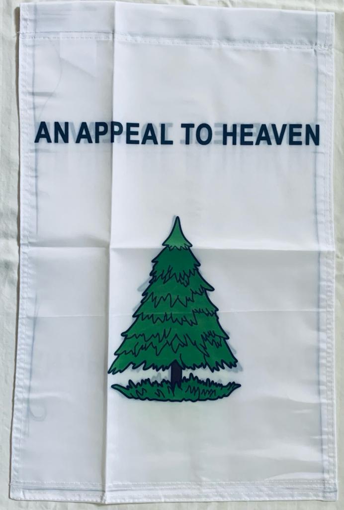 An Appeal To Heaven 12"x18" 100D ROUGH TEX® Double Sided Garden Flag