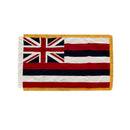 United States 56 Flags Set 3x5 Feet Cotton Gold Fringe Sleeve Premium Indoor Use One of Each American State & all Six U.S.A. Territories