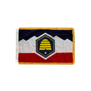 United States 56 Flags Set 3x5 Feet Cotton Gold Fringe Sleeve Premium Indoor Use One of Each American State & all Six U.S.A. Territories