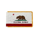 United States 56 Flags Set 3x5 Feet Cotton Gold Fringe Sleeve Premium Indoor Use One of Each American State & all Six U.S.A. Territories