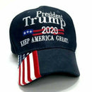 President Trump Keep America Great Embroidered Hats | Bulk 144-Pack | Red, Navy, or Mixed