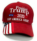 President Trump Keep America Great Embroidered Hats | Bulk 144-Pack | Red, Navy, or Mixed