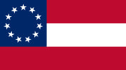 1st National 11 Stars 12"x18" Stick Flag ROUGH TEX® 100D 30" Wooden Stick