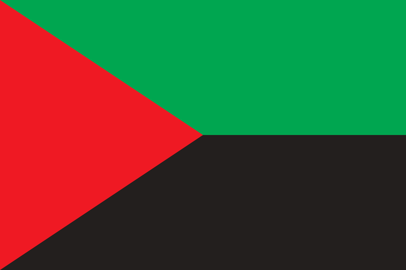 Martinique 2023 Pan African 3'X5' Flag ROUGH TEX® 100D