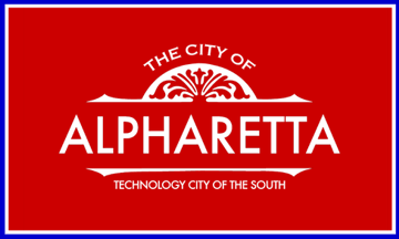 Alphretta Georgia City Flag 3x5 Feet