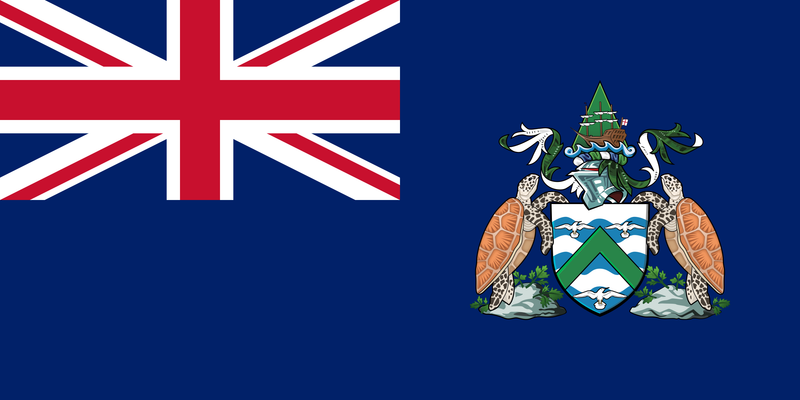 Ascension Island British Empire Blue Ensign 3'x6' Flag ROUGH TEX® Cotton