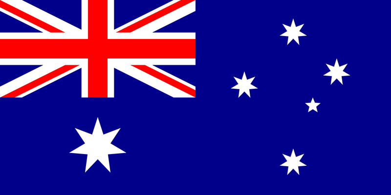 Australia 3'x6' Flag ROUGH TEX® Cotton