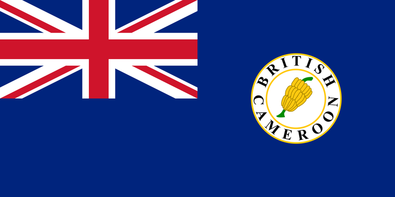 British Cameroon British Empire Blue Ensign 3'x6' Flag ROUGH TEX® Cotton