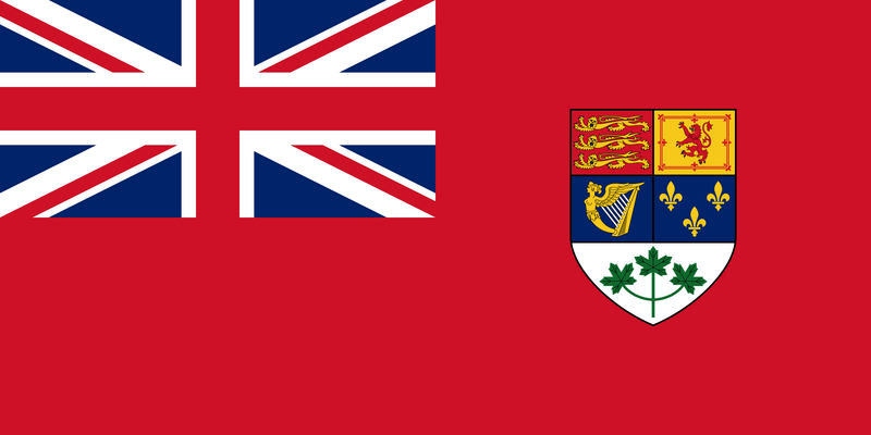 Canada 1921-1957 British Empire Red Ensign 3'x6' Flag ROUGH TEX® Cotton