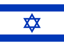 Israel 12"x18" Car Flag ROUGH TEX® Knit Double Sided Israeli Flags