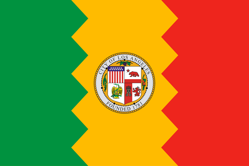 Los Angeles California 3x5 Feet Flags
