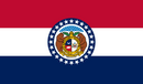 Missouri Flag Cotton Custom Made 3x5 Feet