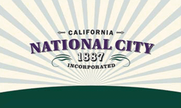 National City California Flag Made to Order Double Sided